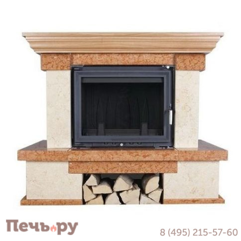 Каминная облицовка Kratki Bella (Oliwia, Wiktor) фото
