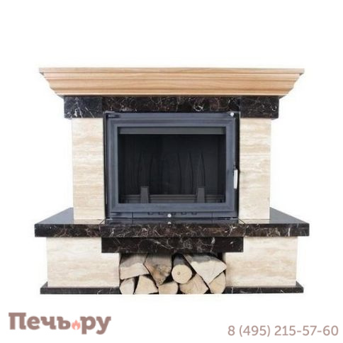 Каминная облицовка Kratki Etna (Oliwia, Wiktor) фото