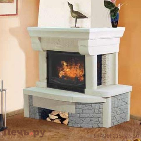 Каминная облицовка Мета Аллегро правая/левая серия Музыка огня фото