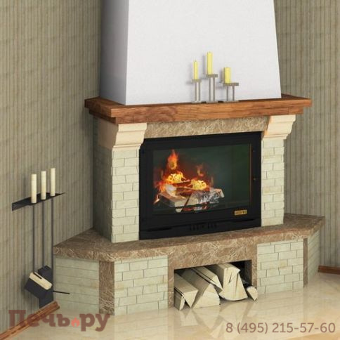 Каминная облицовка Мета Олимпия 705 серия Новая Антика фото