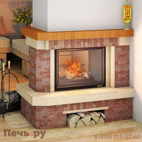 Каминная облицовка Мета Пантеон DF 800 серия Новая Антика фото