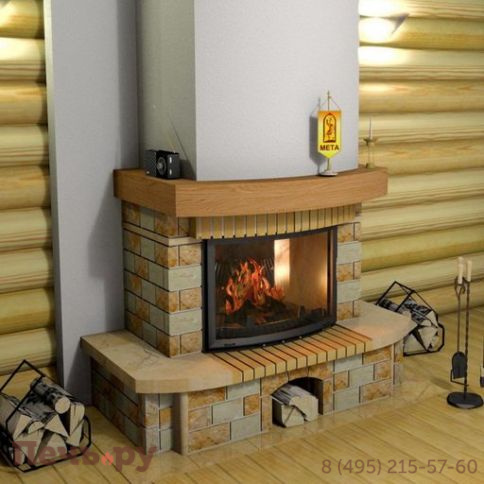 Каминная облицовка Мета Руна 700 серия Магия Огня фото