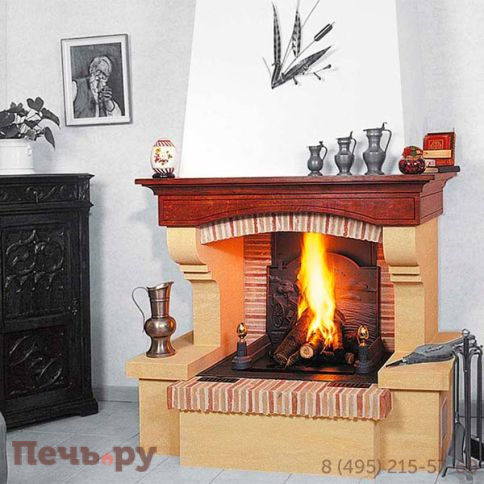 Каминная облицовка Polyflam Bremont 107 фото