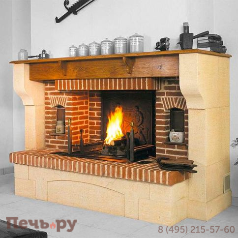 Каминная облицовка Polyflam Grand Payse 104 фото