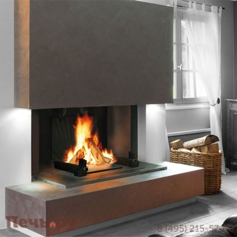 Каминная облицовка Polyflam Metalys d'Eu 508B фото