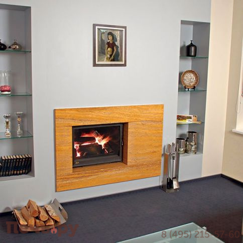 Каминная стальная топка Мета Эльба 700П фото 2