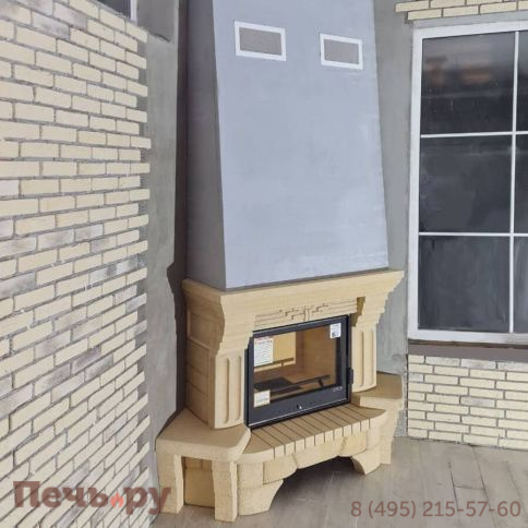 Каминная стальная топка Мета Эльба 700Ш фото 10