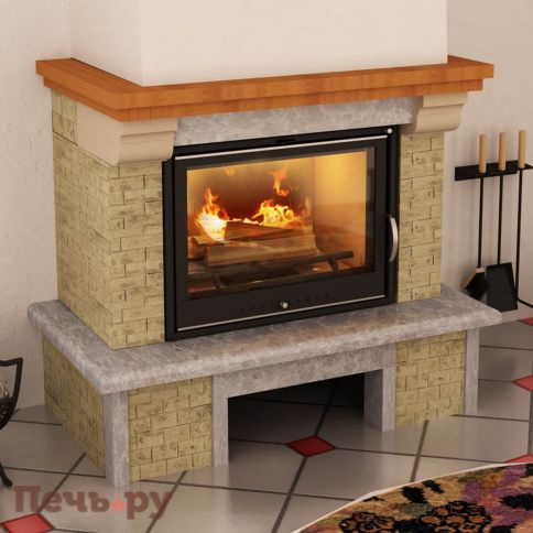 Каминная стальная топка Мета Эльба 700Ш фото 3