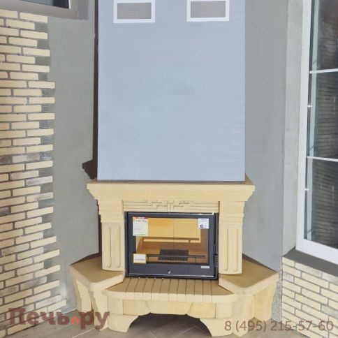 Каминная стальная топка Мета Эльба 700Ш фото 8