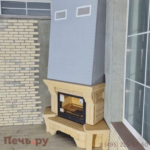 Каминная стальная топка Мета Эльба 700Ш фото 9