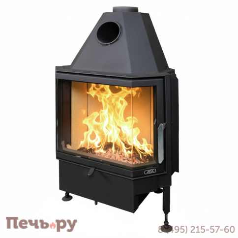 Каминная топка ABX Derby 9 каминная, призматическое стекло фото