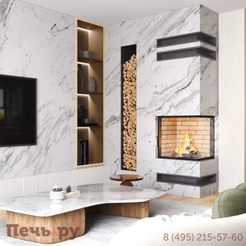 Каминная топка Астов П2С 600 фото 19