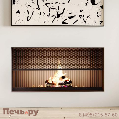 Каминная топка Астов с сеткой О1С 120/57 фото 2