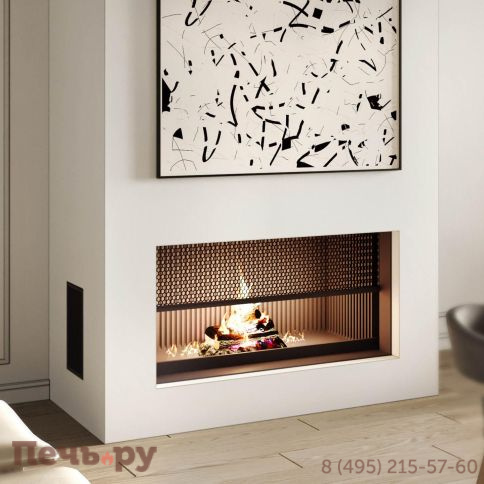 Каминная топка Астов с сеткой О1С 120/57 фото 4