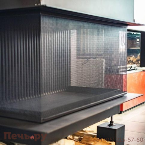 Каминная топка Астов с сеткой О2С 90/50 L/R фото 3