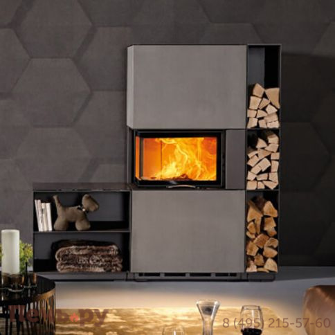 Каминная топка Austroflamm 63х40х42К угловая фото 5