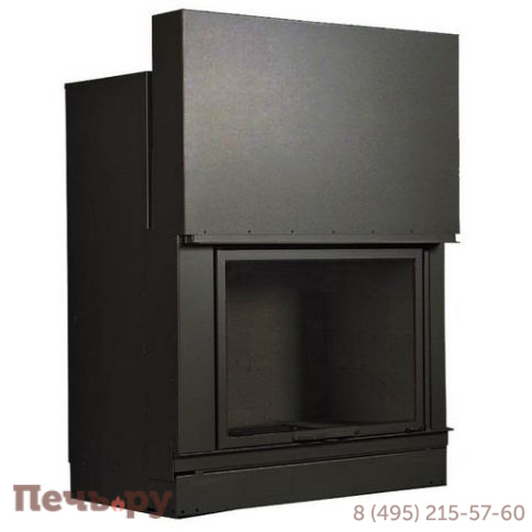 Каминная топка Axis AX-F 1200 PC-N BN (черная) фото