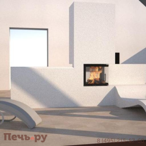 Каминная топка BeF Home Twin 7 CP-CP/CL-CL фото 3