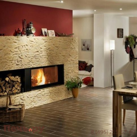 Каминная топка Brunner Architektur-Kamin 45/101 с подъемом фото 10