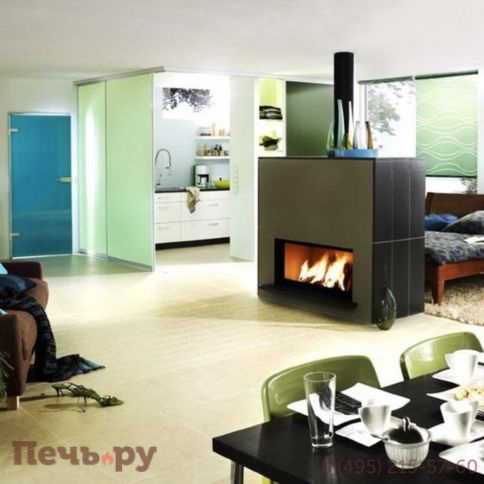 Каминная топка Brunner Architektur-Kamin 45/101 с подъемом фото 4