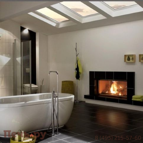 Каминная топка Brunner Architektur-Kamin 45/101 с подъемом фото 6