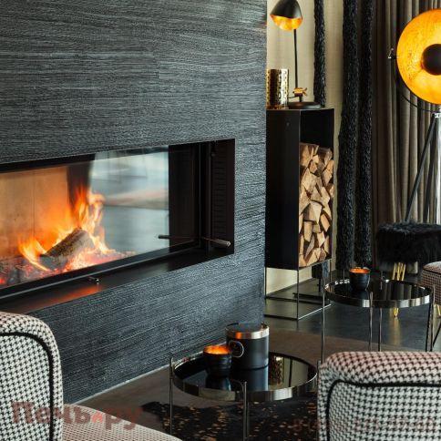 Каминная топка Brunner Architektur-Kamin 53/121 с подъемом фото 16