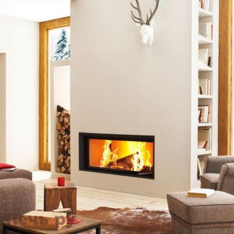 Каминная топка Brunner Architektur-Kamin 53/166 с подъемом фото 4