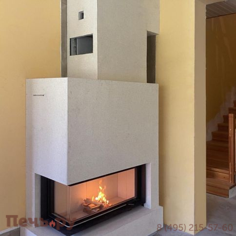 Каминная топка Brunner Architektur-Kamin Eck 45/101/40 фото 9