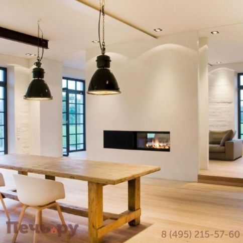 Каминная топка Brunner Architektur-Kamin Tunnel 38/86 с подъемом/без подъема фото 6