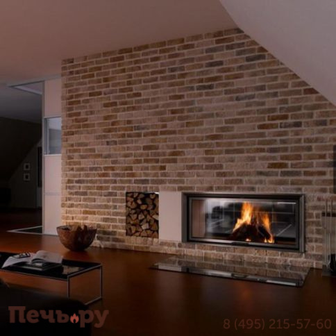 Каминная топка Brunner Architektur-Kamin Tunnel 38/86 с подъемом/без подъема фото 9