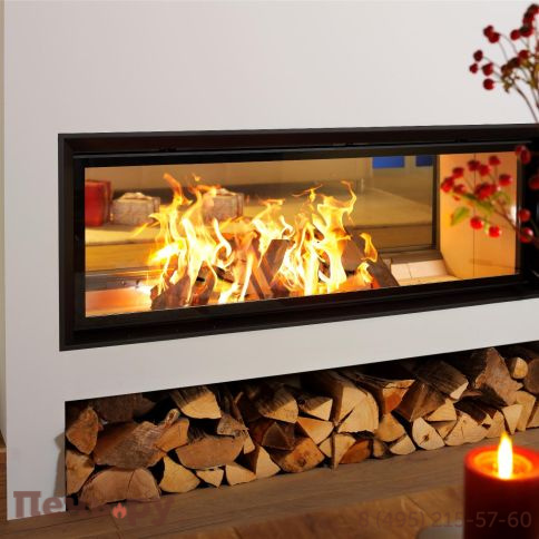 Каминная топка Brunner Architektur-Kamin Tunnel 53/166 с подъемом/без подъема фото 6