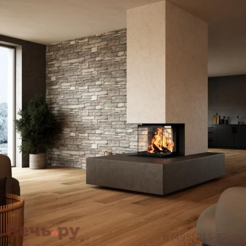 Каминная топка Brunner BKH Panorama 45/45/45/45 ST фото 3