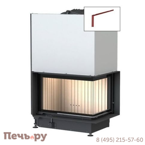 Каминная топка Brunner Eck-Kamin 45/67/44 с подъемом фото 8