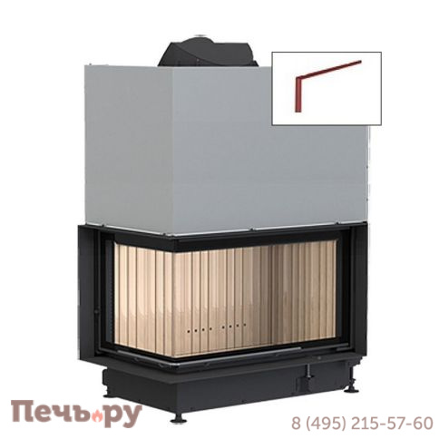 Каминная топка Brunner Eck-Kamin 45/82/48 с подъемом фото 10