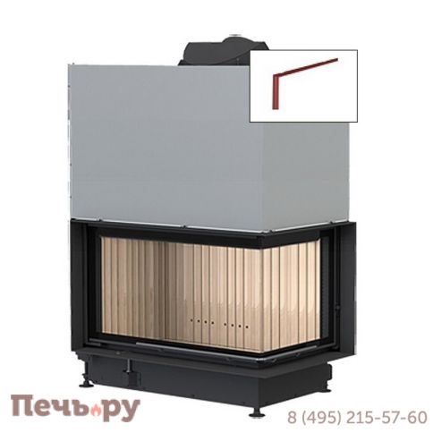Каминная топка Brunner Eck-Kamin 45/82/48 с подъемом фото 11