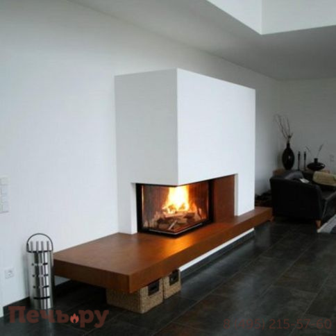 Каминная топка Brunner Eck-Kamin 45/82/48 с подъемом фото 6