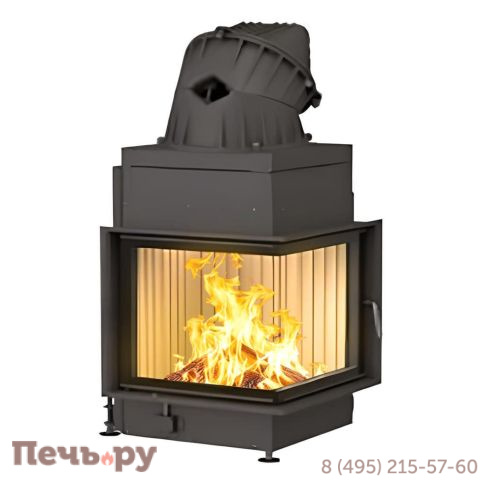 Каминная топка Brunner Eck-Kamin 51/52/52 без подъема (стекло - угловое) фото