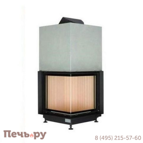 Каминная топка Brunner Eck-Kamin 51/52/52 с подъемом (стекло - угловое) фото 7