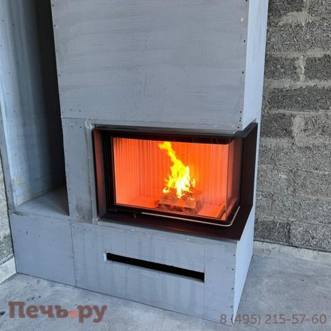 Каминная топка Brunner Eck-Kamin 57/82/48 с подъемом фото 13