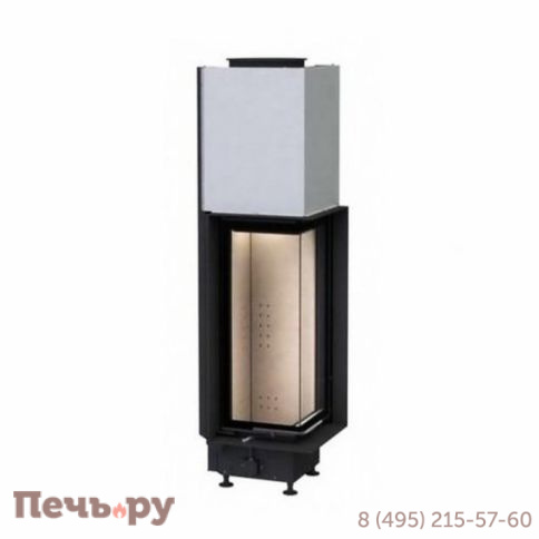 Каминная топка Brunner Eck-Kamin 70/33/33 с подъемом (стекло - угловое) фото 6