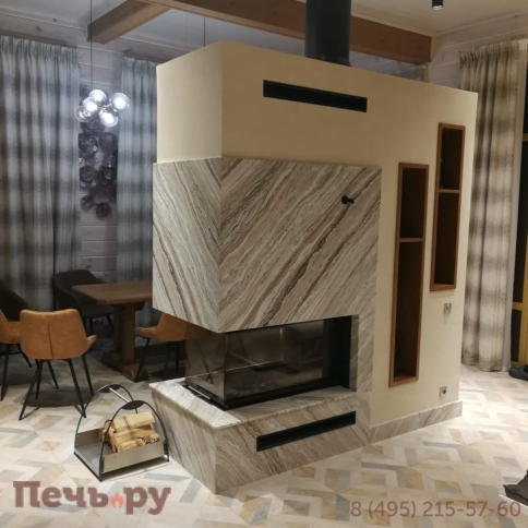 Каминная топка Brunner Panorama-Kamin 51/88/50/88 фото 11