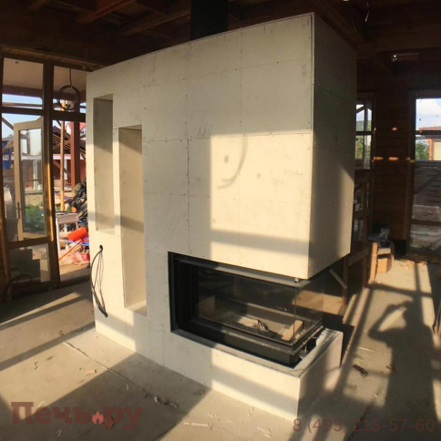 Каминная топка Brunner Panorama-Kamin 51/88/50/88 фото 16