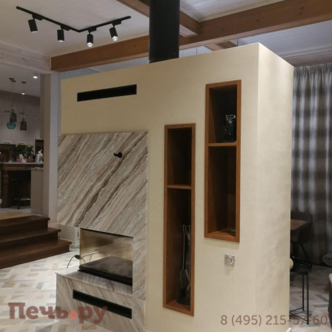 Каминная топка Brunner Panorama-Kamin 51/88/50/88 фото 4