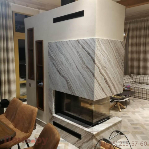 Каминная топка Brunner Panorama-Kamin 51/88/50/88 фото 8