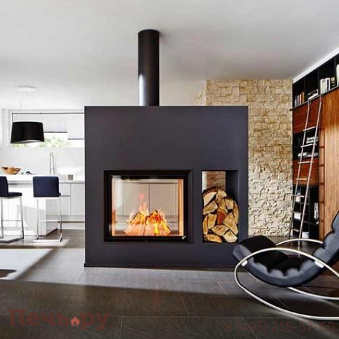 Каминная топка Brunner Stil-Kamin Tunnel 51/67  с подъемом/без подъема фото 5