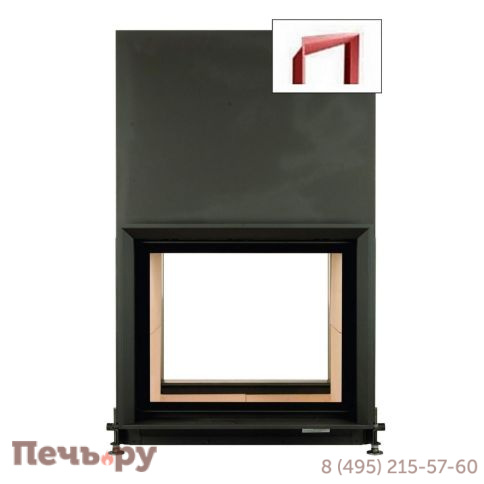 Каминная топка Brunner Stil-Kamin Tunnel 62/76 с подъемом/без подъема фото 11