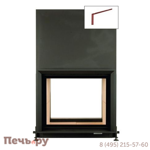 Каминная топка Brunner Stil-Kamin Tunnel 62/76 с подъемом/без подъема фото 9