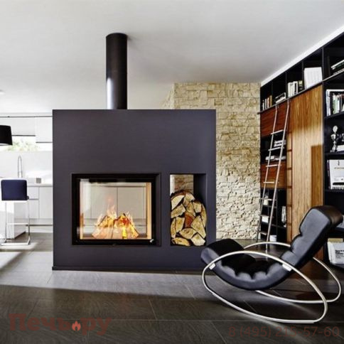 Каминная топка Brunner Stil-Kamin Tunnel 75/90 с подъемом/без подъема фото 5