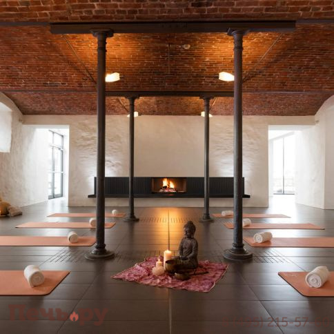 Каминная топка Brunner Urfeuer открытая топка 50/110 фото 7