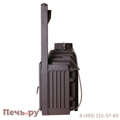 Каминная топка Diffusion C9.2, с двойным дожигом, с шибером, с подъемом дверцы фото 3